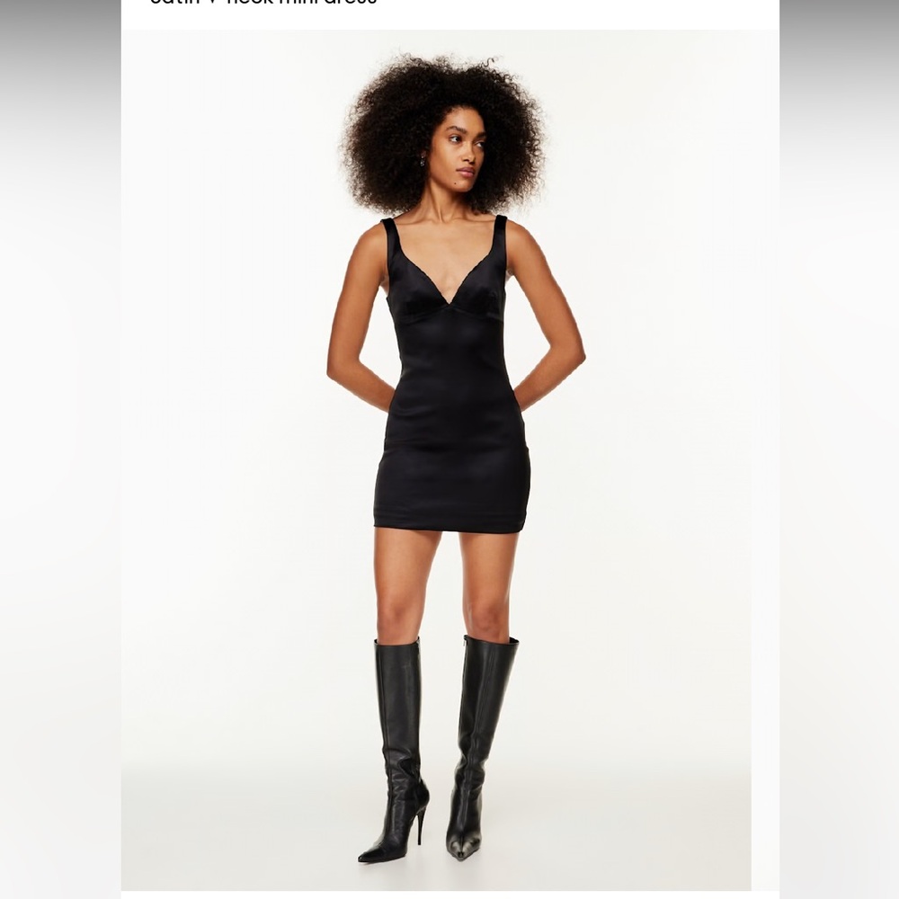 Babaton Satin Mini Lala Dress